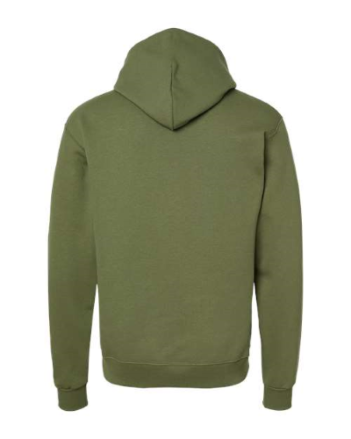 Champion Unisex Powerblend Hooded Sweatshirt Perspective View