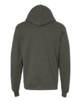 Champion Unisex Powerblend Hooded Sweatshirt Feature Close-up