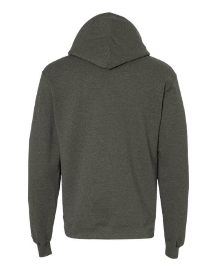 Champion Unisex Powerblend Hooded Sweatshirt Feature Close-up