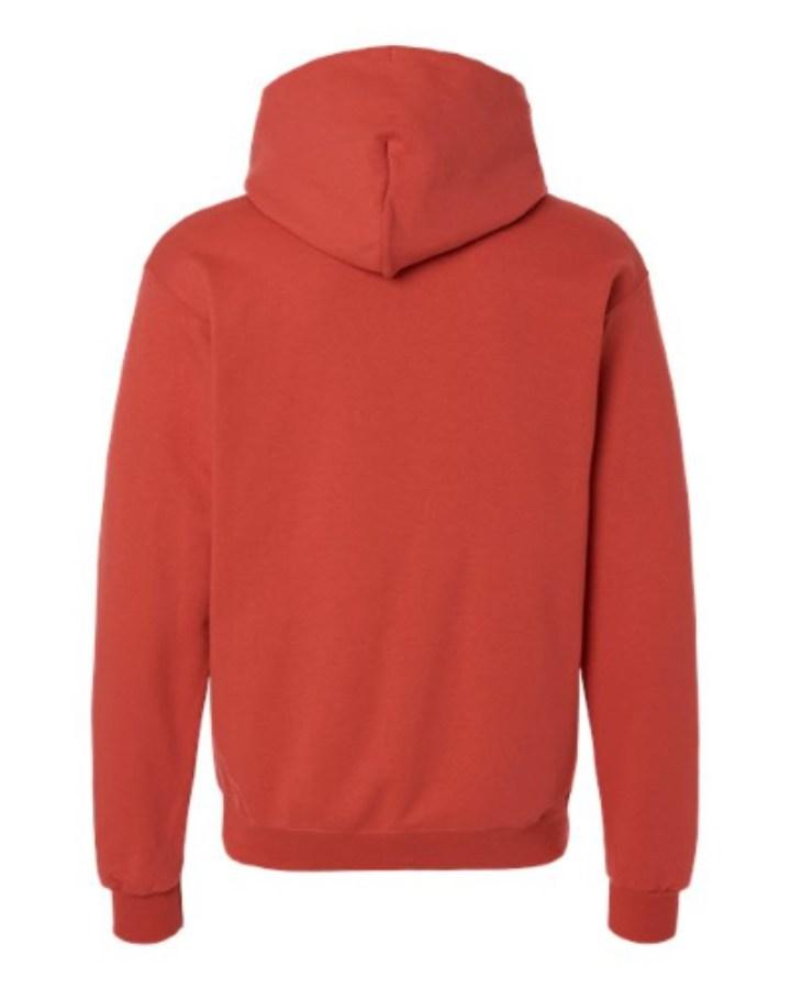 Champion Unisex Powerblend Hooded Sweatshirt Feature Close-up