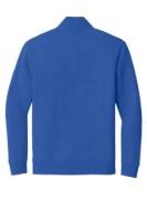 Nike Club Fleece Sleeve Swoosh 1/2-Zip Close Up Detail