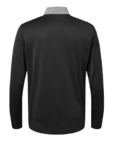 Adidas Men's Ultimate365 Heather Block Print 1/4-Zip Pullover Alternate View