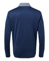 Adidas Men's Ultimate365 Heather Block Print 1/4-Zip Pullover Perspective View