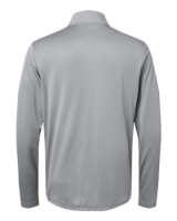 Adidas Men's Ultimate365 Heather Block Print 1/4-Zip Pullover Feature Close-up