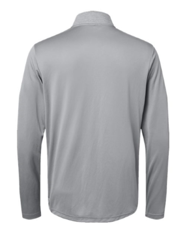 Adidas Men's Ultimate365 Heather Block Print 1/4-Zip Pullover Feature Close-up
