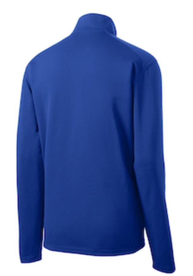 Sport-Tek Sport-Wick Textured 1/4-Zip Pullover Perspective View