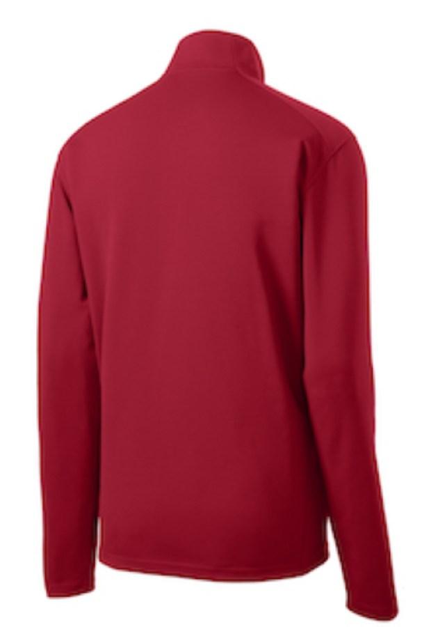 Sport-Tek Sport-Wick Textured 1/4-Zip Pullover Feature Close-up