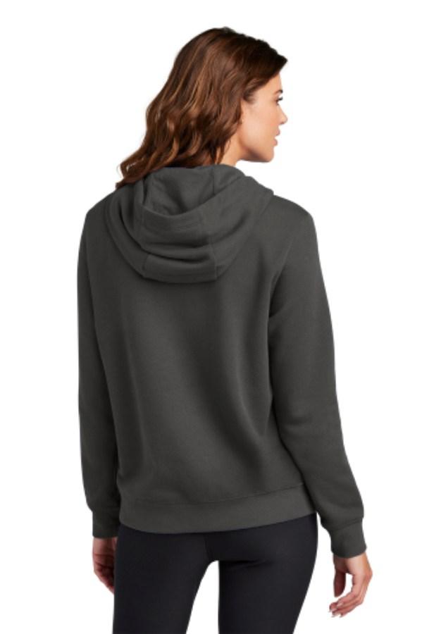 Nike Women's Club Fleece Sleeve Swoosh Pullover Hoodie Additional Angle
