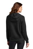 Nike Women's Club Fleece Sleeve Swoosh Pullover Hoodie Perspective View