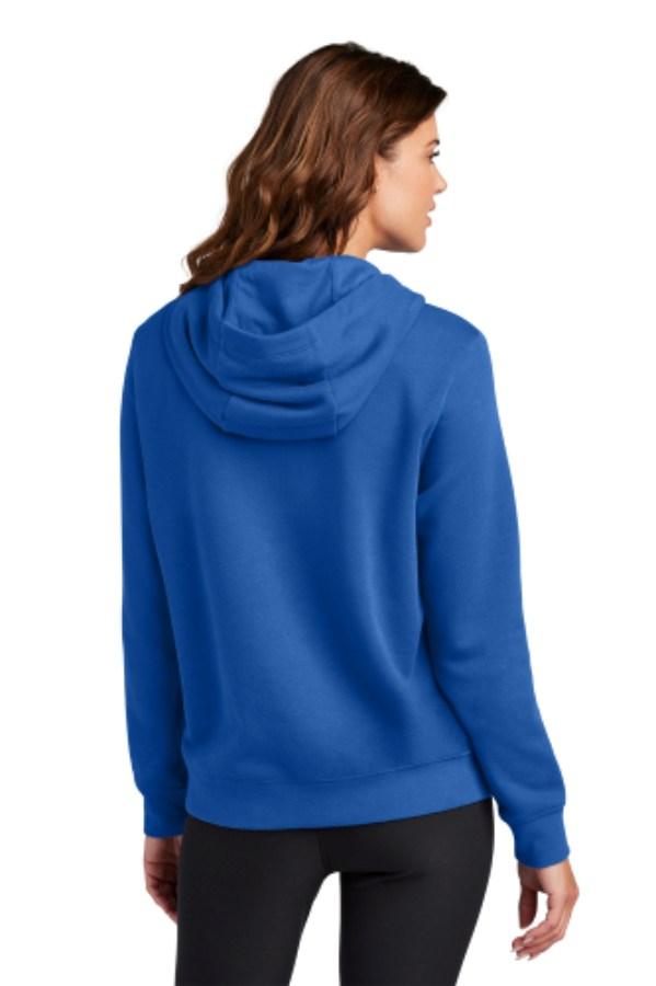Nike Women's Club Fleece Sleeve Swoosh Pullover Hoodie Additional view