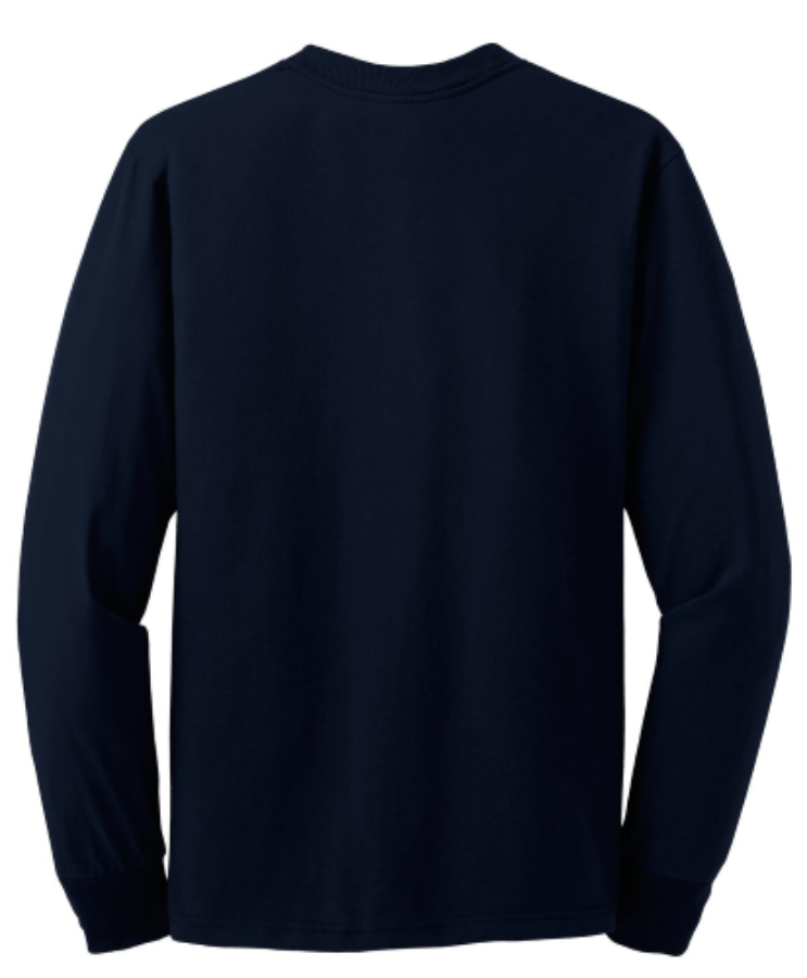 Picture of Jerzees Dri-Power 50/50 Cotton/Poly Long Sleeve T-Shirt
