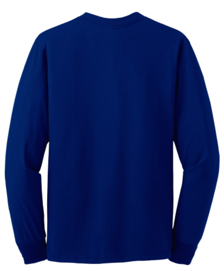 Jerzees Dri-Power 50/50 Cotton/Poly Long Sleeve T-Shirt Alternate View