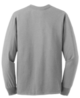 Jerzees Dri-Power 50/50 Cotton/Poly Long Sleeve T-Shirt Perspective View
