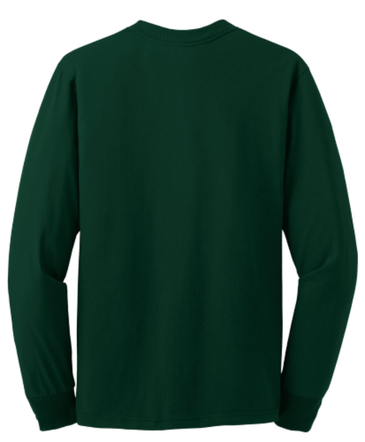 Jerzees Dri-Power 50/50 Cotton/Poly Long Sleeve T-Shirt Additional view