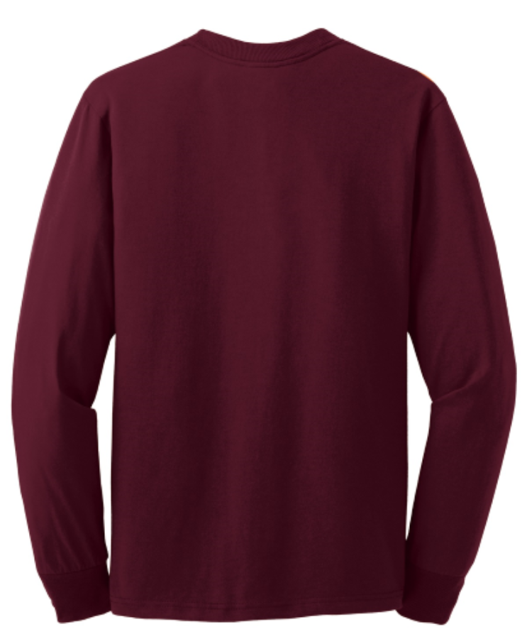 Jerzees Dri-Power 50/50 Cotton/Poly Long Sleeve T-Shirt Alternate View