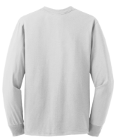 Jerzees Dri-Power 50/50 Cotton/Poly Long Sleeve T-Shirt Perspective View