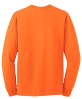 Jerzees Dri-Power 50/50 Cotton/Poly Long Sleeve T-Shirt Feature Close-up