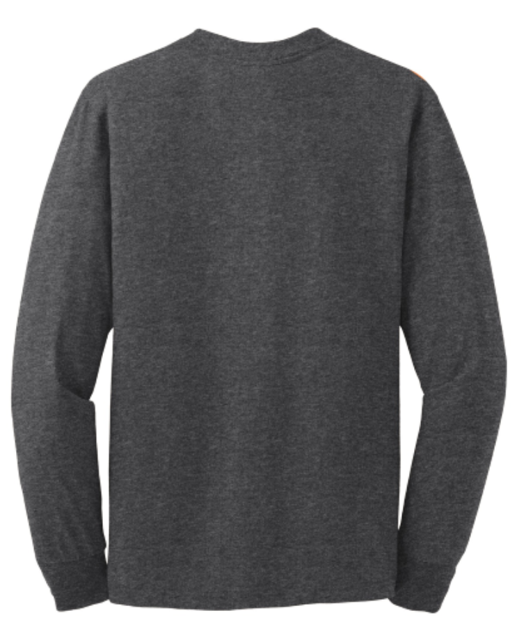 Jerzees Dri-Power 50/50 Cotton/Poly Long Sleeve T-Shirt Additional Angle