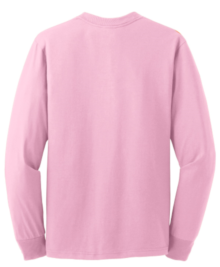 Jerzees Dri-Power 50/50 Cotton/Poly Long Sleeve T-Shirt Alternate View