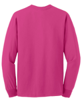 Jerzees Dri-Power 50/50 Cotton/Poly Long Sleeve T-Shirt Perspective View
