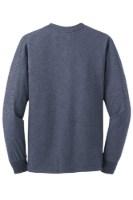 Jerzees Dri-Power 50/50 Cotton/Poly Long Sleeve T-Shirt Perspective View