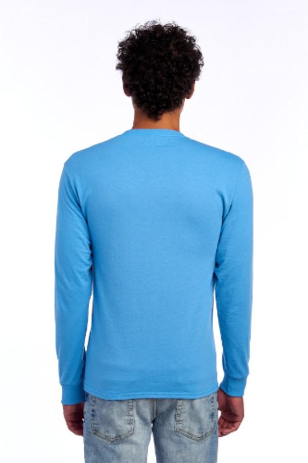 Jerzees Dri-Power 50/50 Cotton/Poly Long Sleeve T-Shirt Perspective View