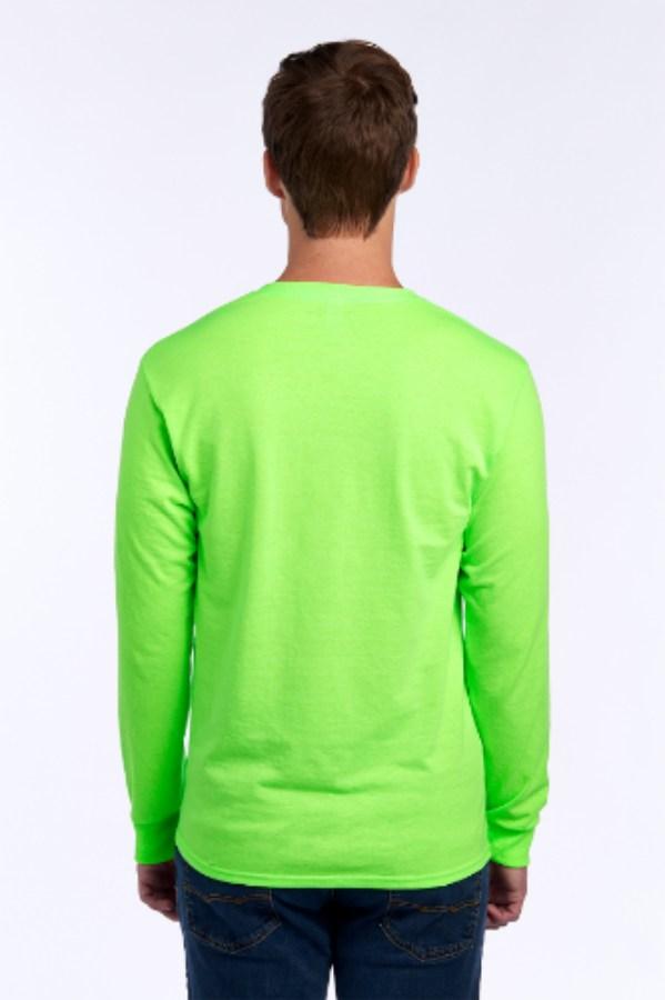 Jerzees Dri-Power 50/50 Cotton/Poly Long Sleeve T-Shirt Feature Close-up