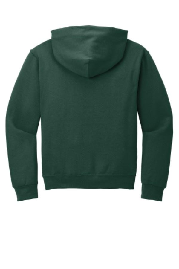 Jerzees NuBlend Pullover Hooded Sweatshirt Perspective View