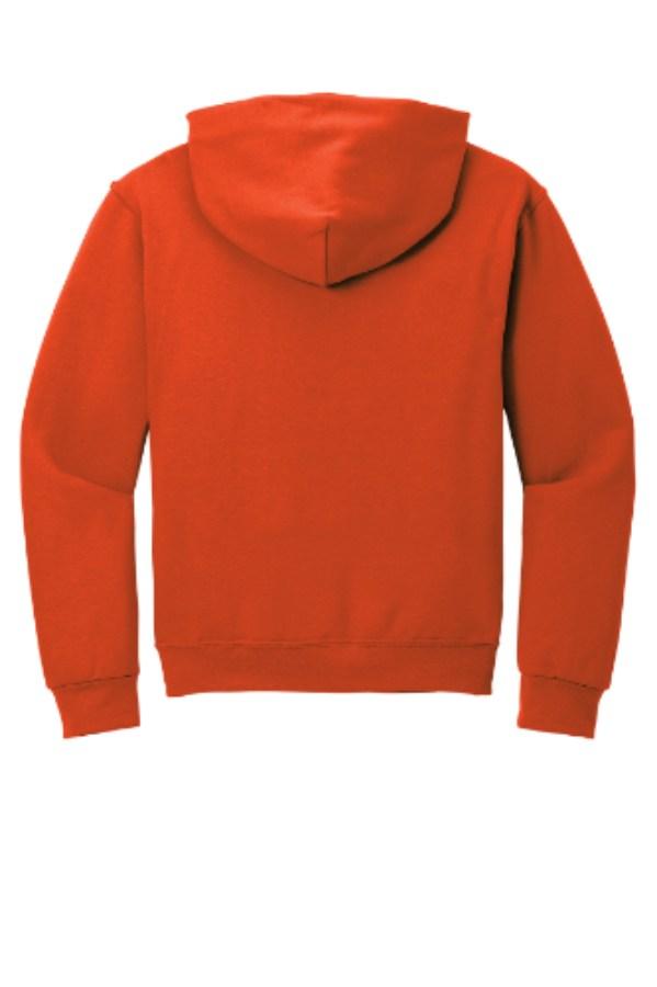 Jerzees NuBlend Pullover Hooded Sweatshirt Close Up Detail