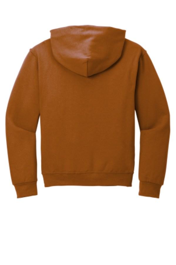 Jerzees NuBlend Pullover Hooded Sweatshirt Close Up Detail