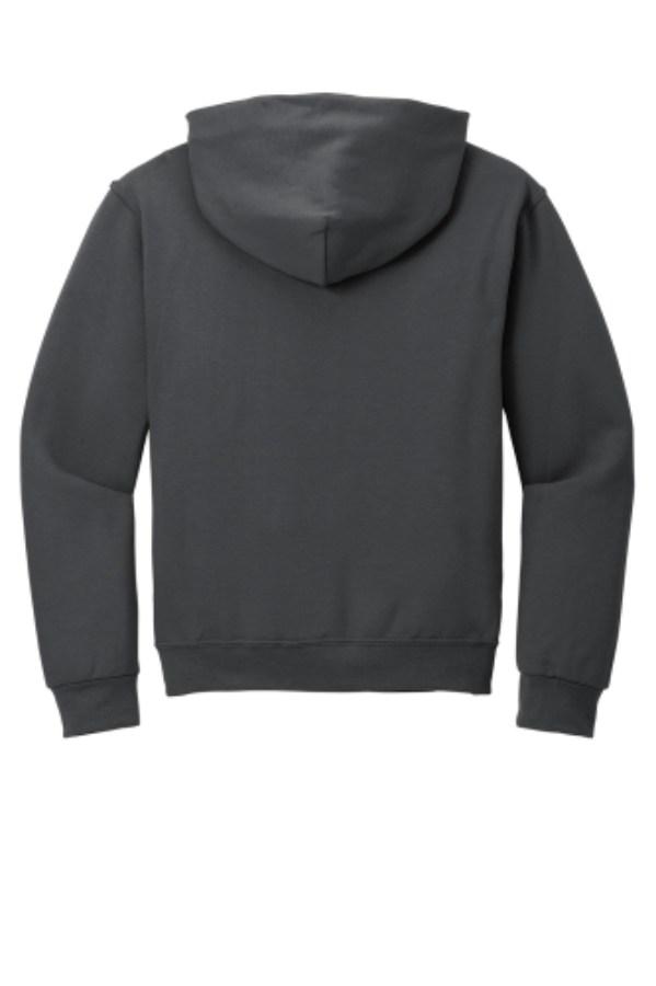 Jerzees NuBlend Pullover Hooded Sweatshirt Close Up Detail