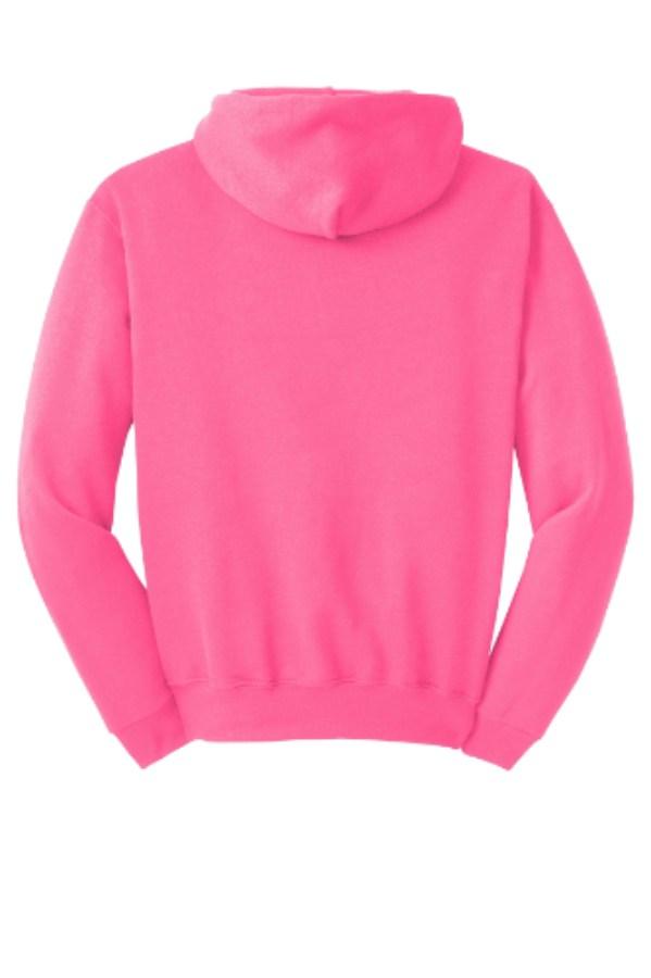 Jerzees NuBlend Pullover Hooded Sweatshirt Perspective View