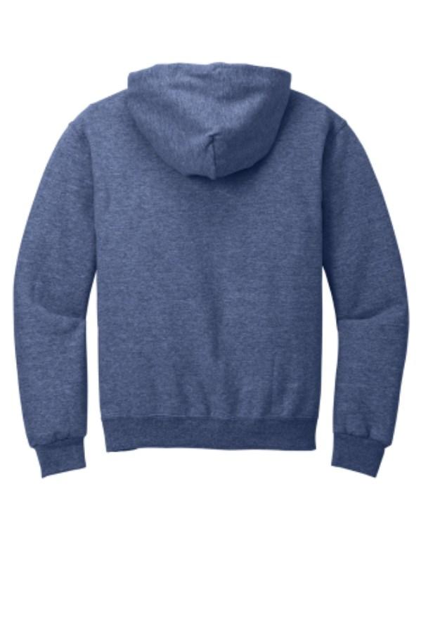 Jerzees NuBlend Pullover Hooded Sweatshirt Close Up Detail