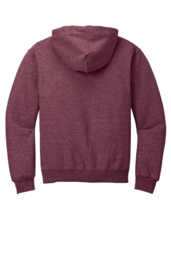 Jerzees NuBlend Pullover Hooded Sweatshirt Perspective View