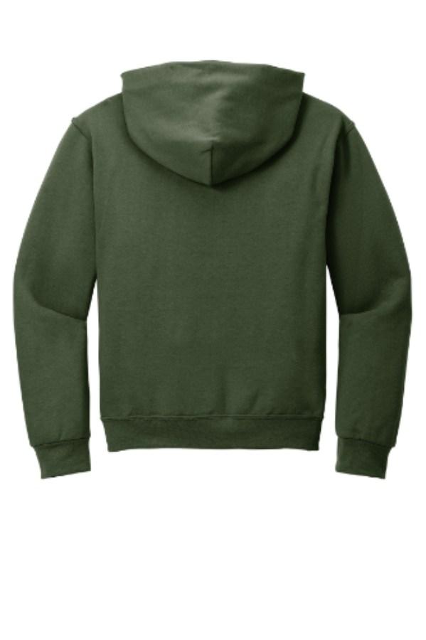 Jerzees NuBlend Pullover Hooded Sweatshirt Feature Close-up