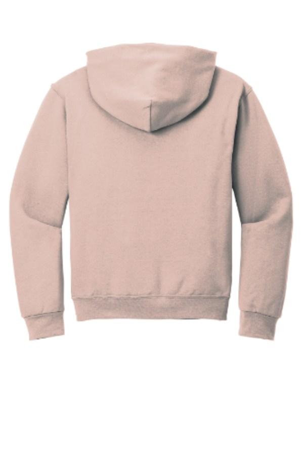 Jerzees NuBlend Pullover Hooded Sweatshirt Perspective View