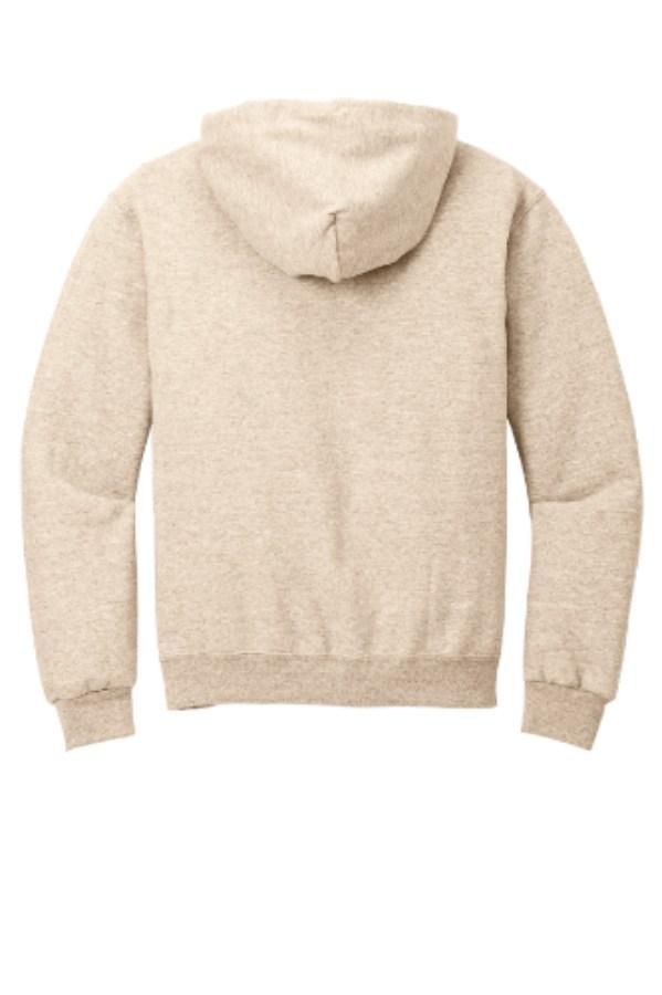 Jerzees NuBlend Pullover Hooded Sweatshirt Close Up Detail