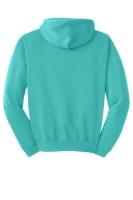 Jerzees NuBlend Pullover Hooded Sweatshirt Perspective View