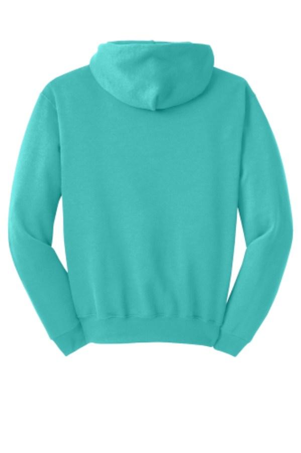 Jerzees NuBlend Pullover Hooded Sweatshirt Perspective View