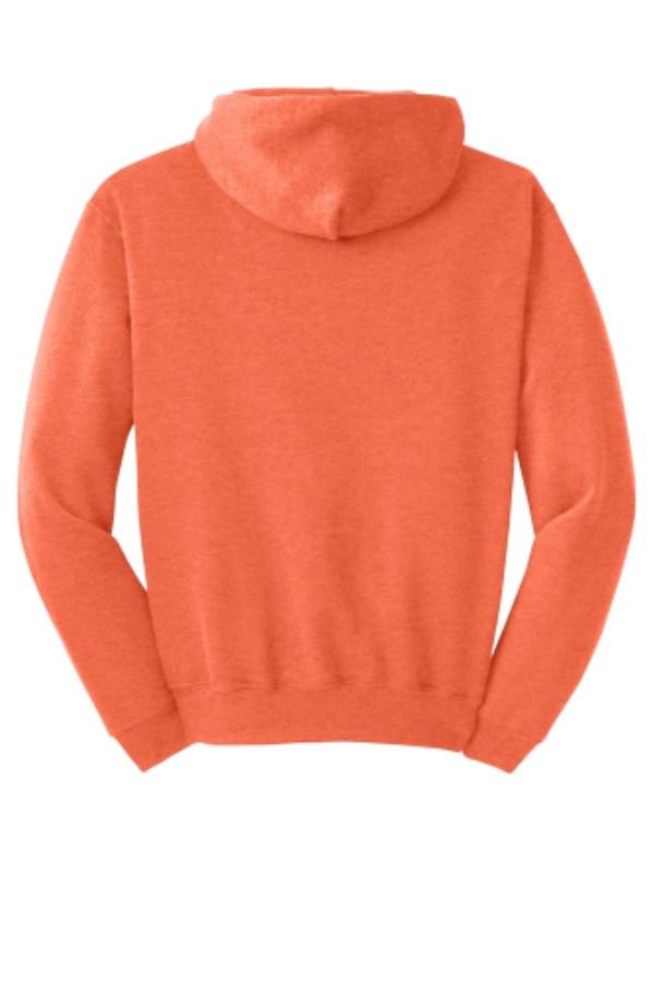 Jerzees NuBlend Pullover Hooded Sweatshirt Close Up Detail