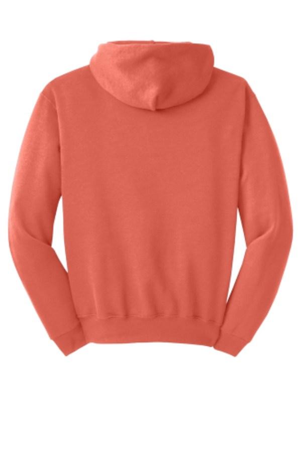 Jerzees NuBlend Pullover Hooded Sweatshirt Perspective View