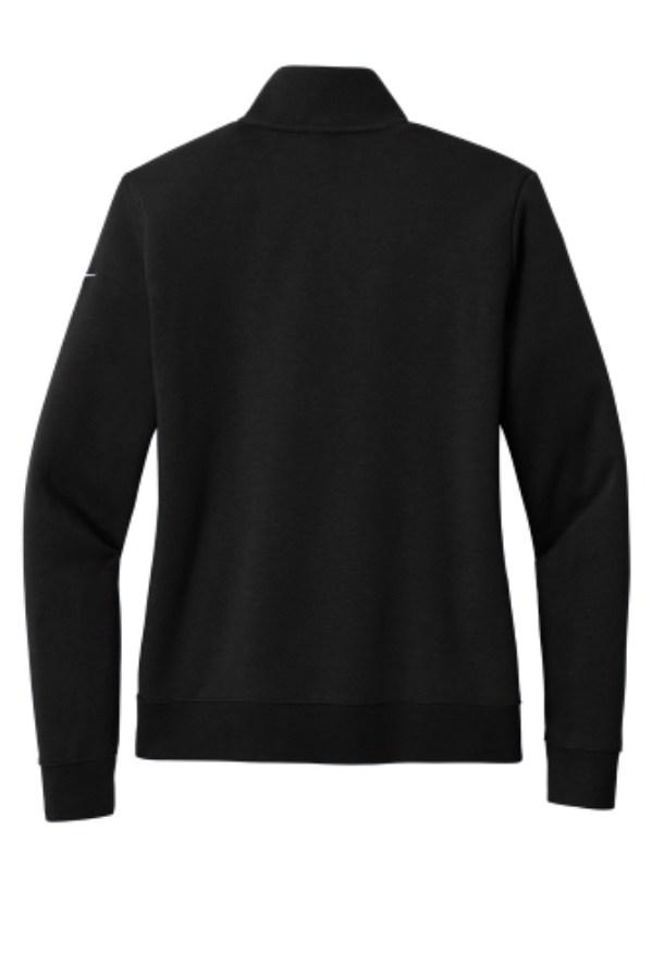 Nike Women's Club Fleece Sleeve Swoosh 1/2-Zip Alternate View