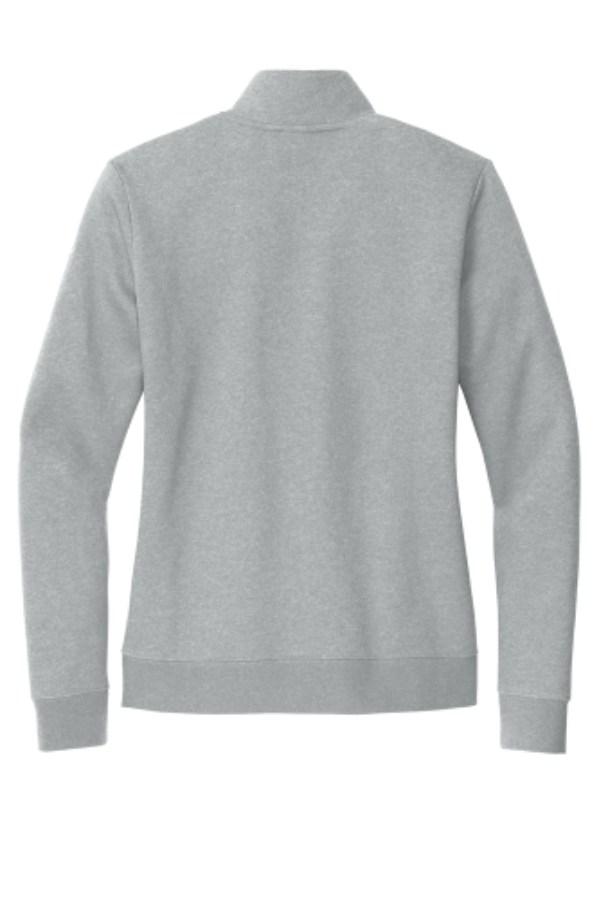 Nike Women's Club Fleece Sleeve Swoosh 1/2-Zip Perspective View