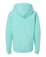 Independent Trading Co. Youth Midweight Hooded Sweatshirt Perspective View
