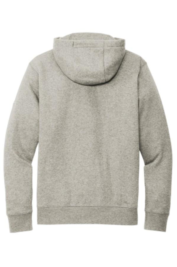 Nike Club Fleece Sleeve Swoosh Full-Zip Hoodie Close Up Detail