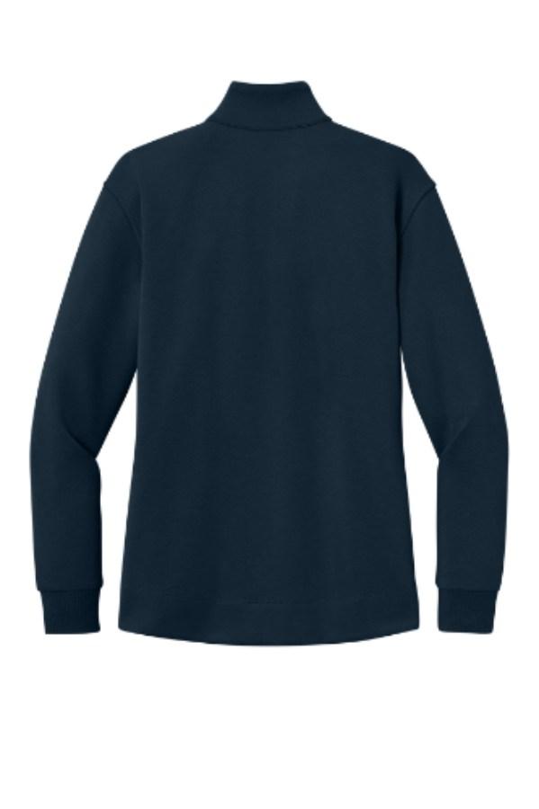 Port Authority Women's Wearever Signature Double Pique 1/4-Zip Perspective View