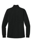 Port Authority Women's Wearever Signature Double Pique 1/4-Zip Close Up Detail