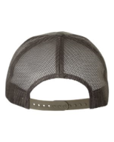 YP Classics Five-Panel Retro Trucker Cap Perspective View