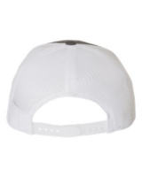 YP Classics Five-Panel Retro Trucker Cap Feature Close-up