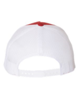 YP Classics Five-Panel Retro Trucker Cap Perspective View